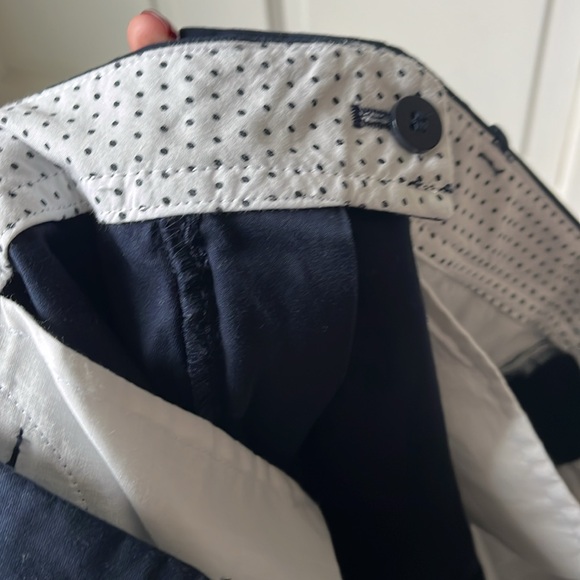 NWT Talbots Perfect Crop Pant, Navy, Size 12 - Picture 6 of 9